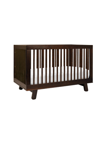 HUDSON 3-IN-1 CONVERTIBLE CRIB WITH TODDLER BED CONVERSION KIT - ESPRESSO