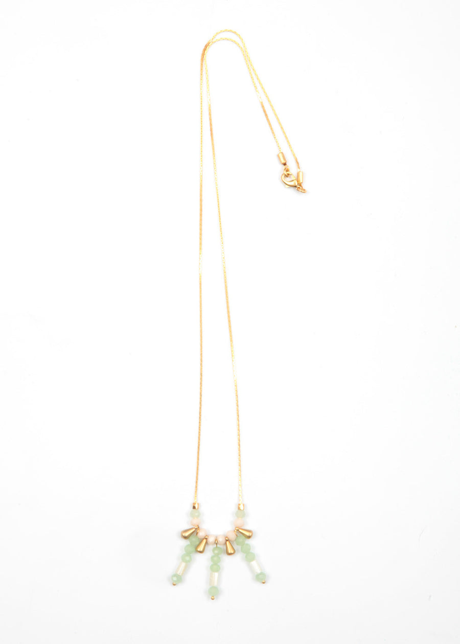 INKA NECKLACE - GREEN