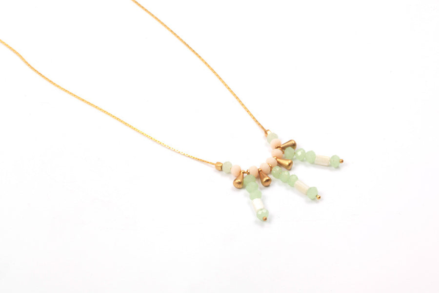 INKA NECKLACE - GREEN