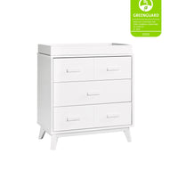 SCOOT 3-DRAWER CHANGER DRESSER WITH REMOVABLE CHANGING TRAY - COLOR OPTIONS