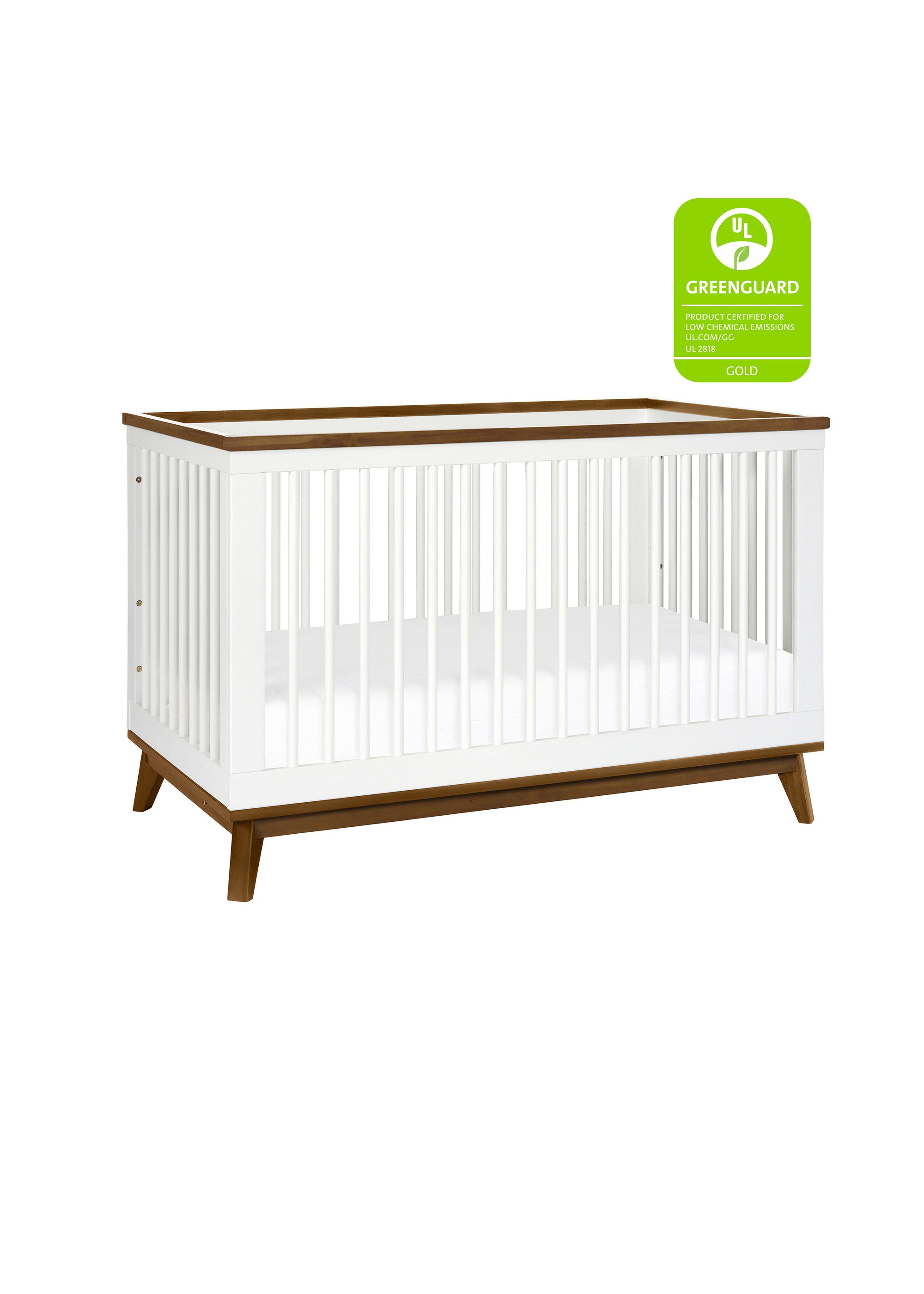 SCOOT 3-IN-1 CONVERTIBLE CRIB WITH TODDLER BED CONVERSION KIT