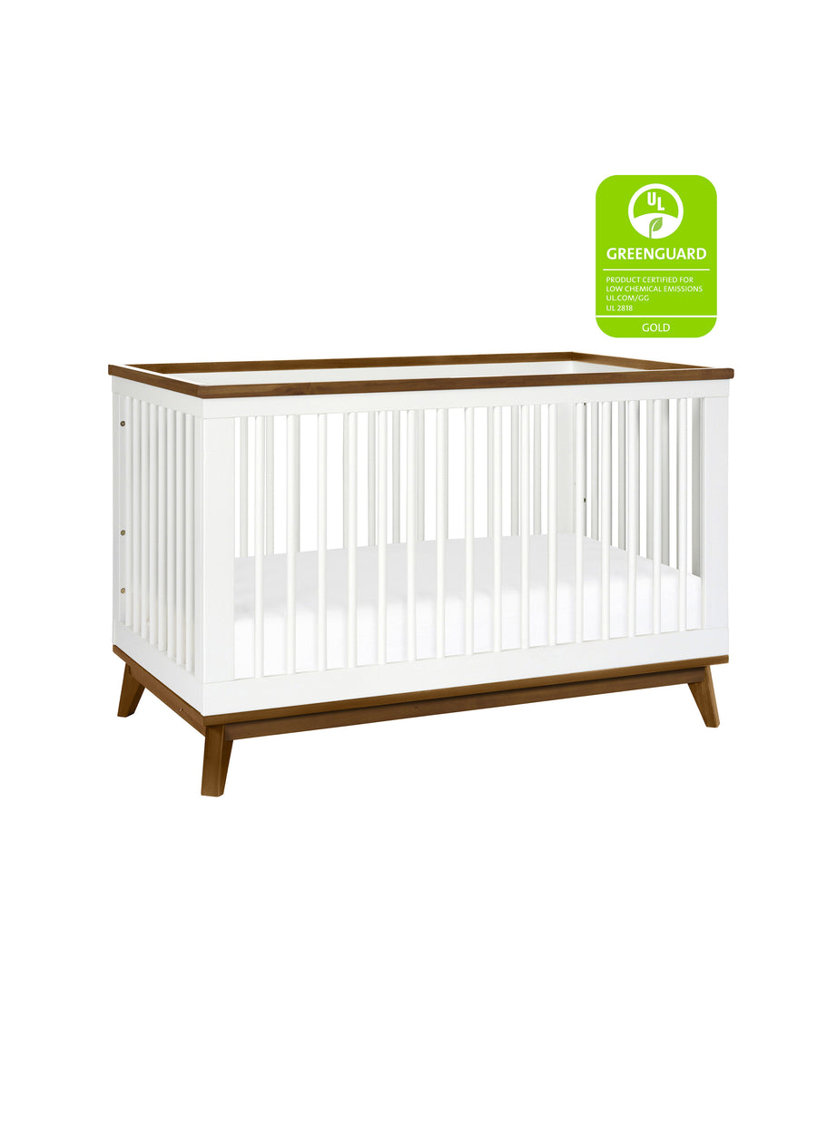 SCOOT 3-IN-1 CONVERTIBLE CRIB WITH TODDLER BED CONVERSION KIT
