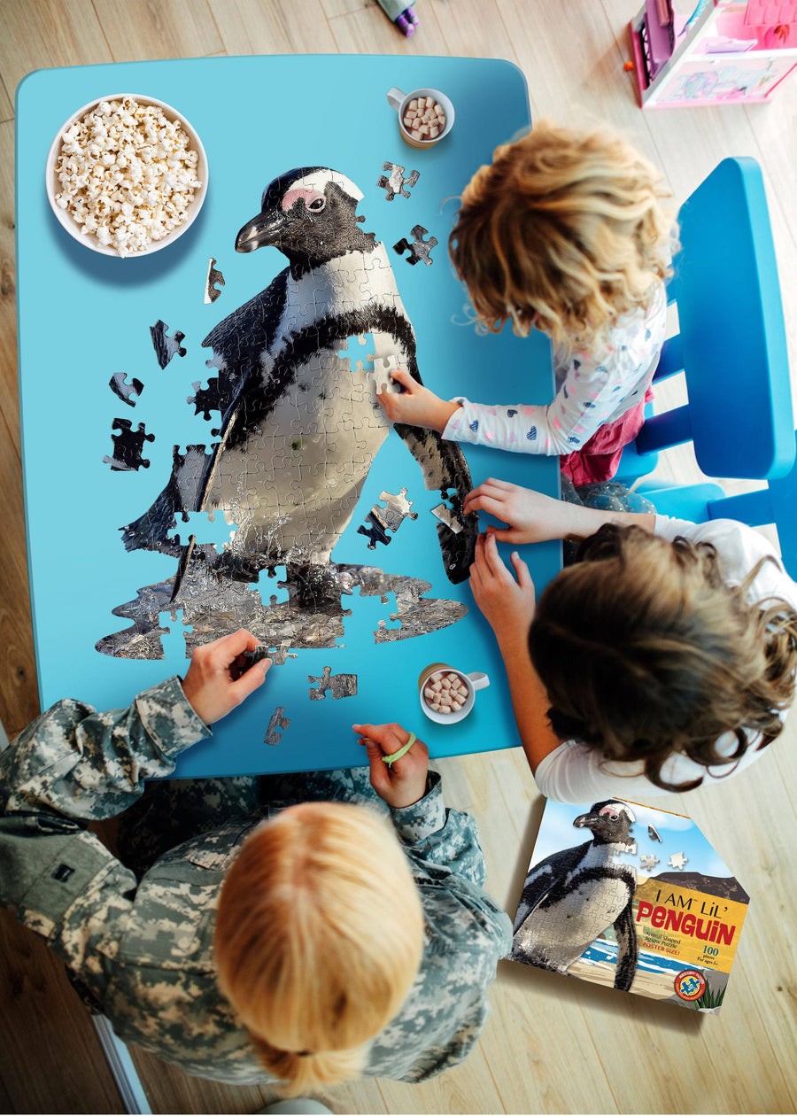 I AM LIL PENGUIN PUZZLE