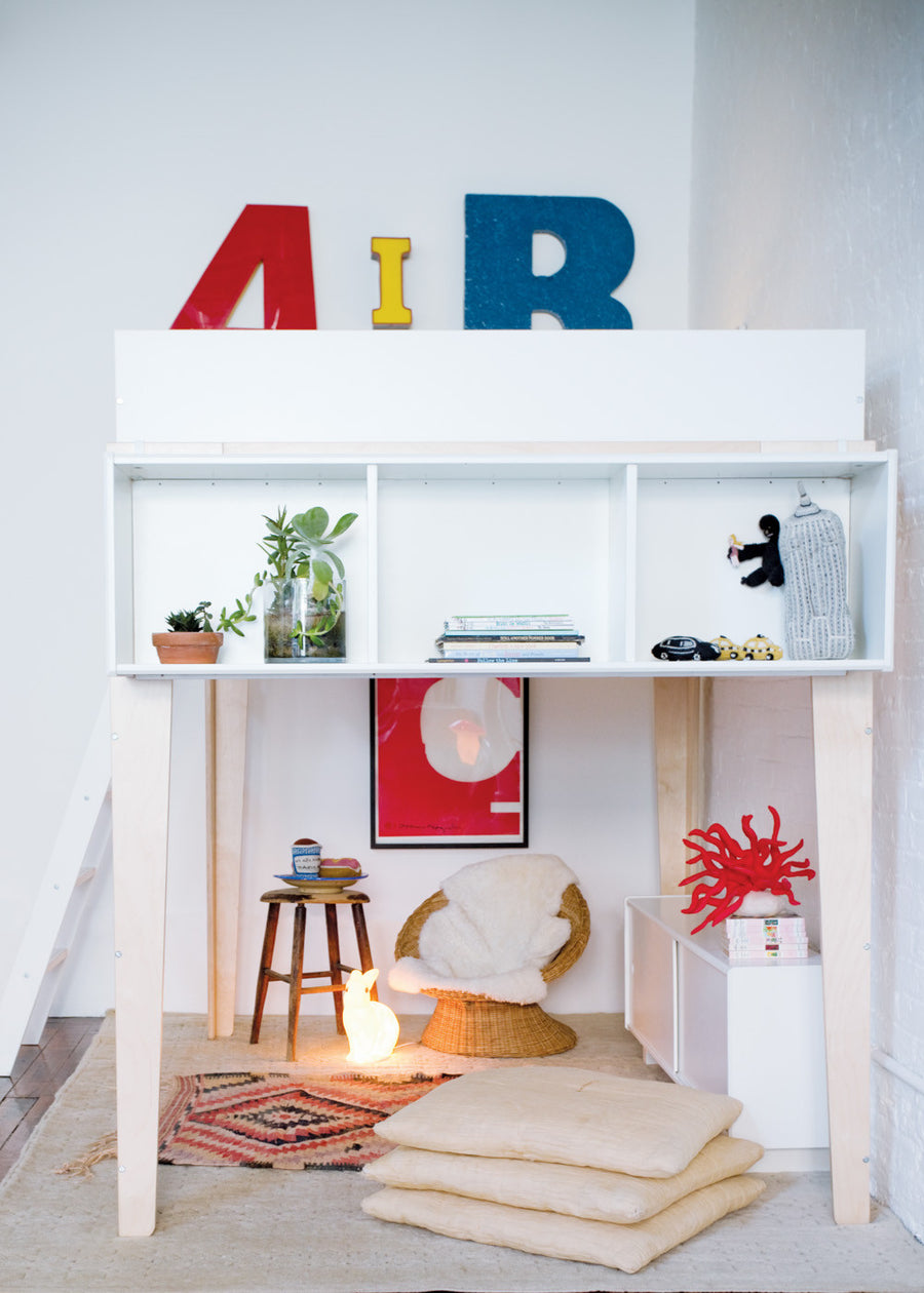 PERCH LOFT BED SHELVING UNIT