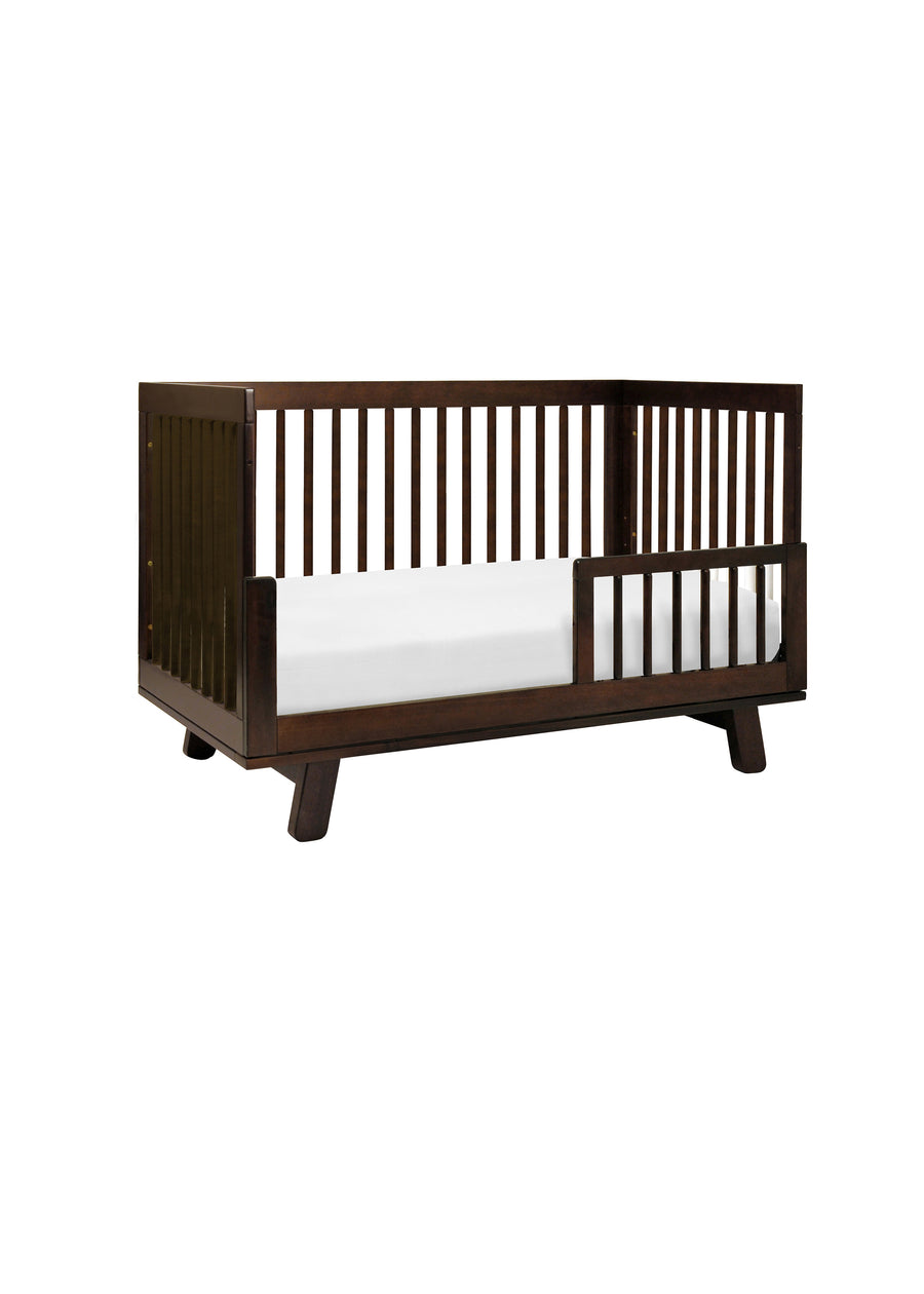 HUDSON 3-IN-1 CONVERTIBLE CRIB WITH TODDLER BED CONVERSION KIT - ESPRESSO