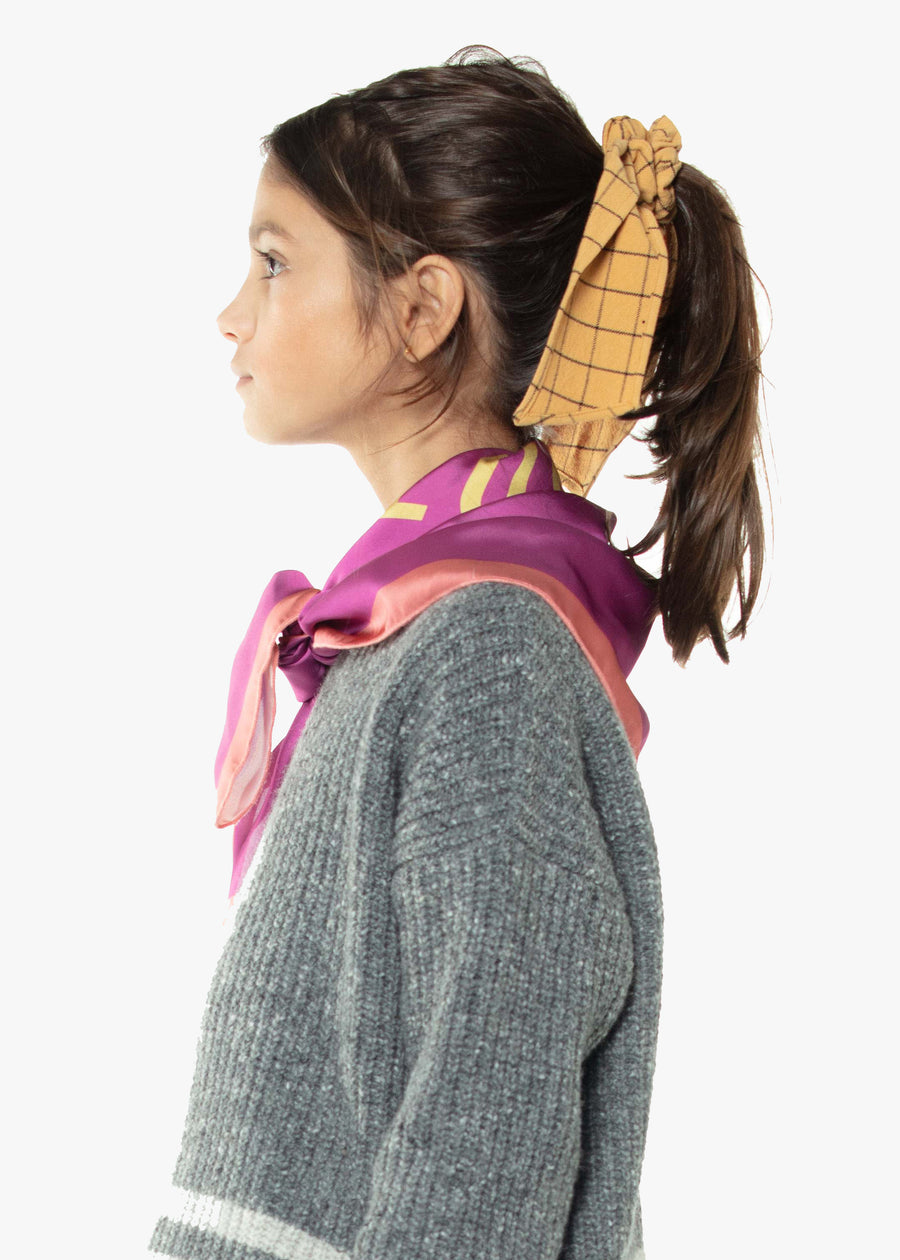 SILKY BANDANA SCARF - BREAKFAST CLUB