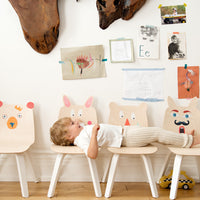 BEAR PLAY CHAIRS - SET OF TWO - color options