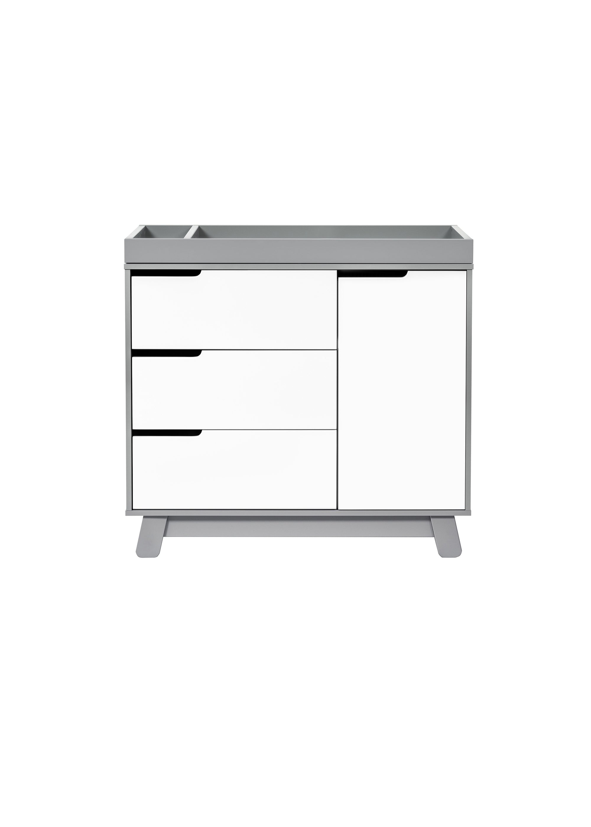 HUDSON CHANGER DRESSER - GREY/WHITE