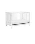 SCOOT 3-IN-1 CONVERTIBLE CRIB WITH TODDLER BED CONVERSION KIT