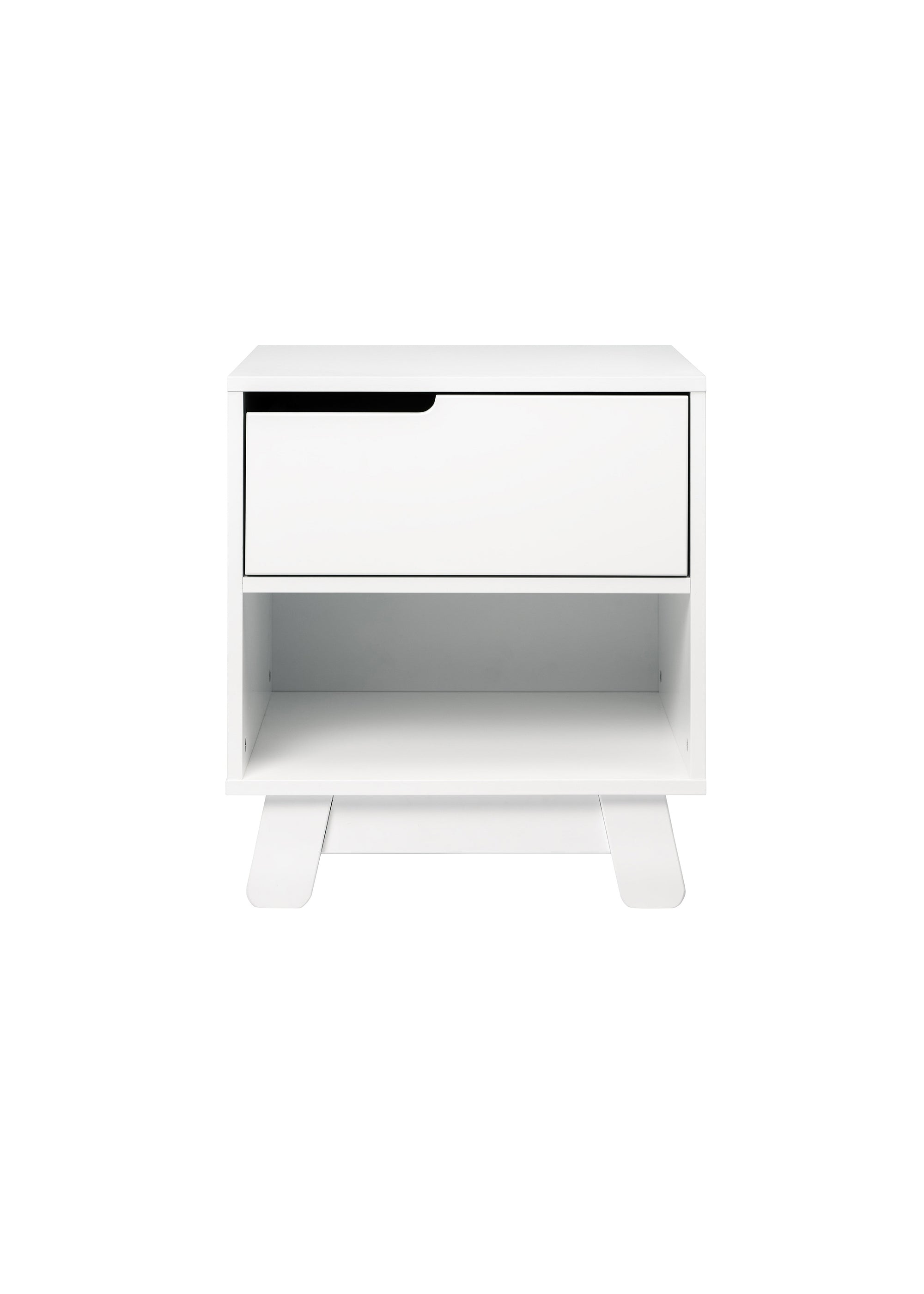 HUDSON NIGHTSTAND WITH USB PORT - WHITE
