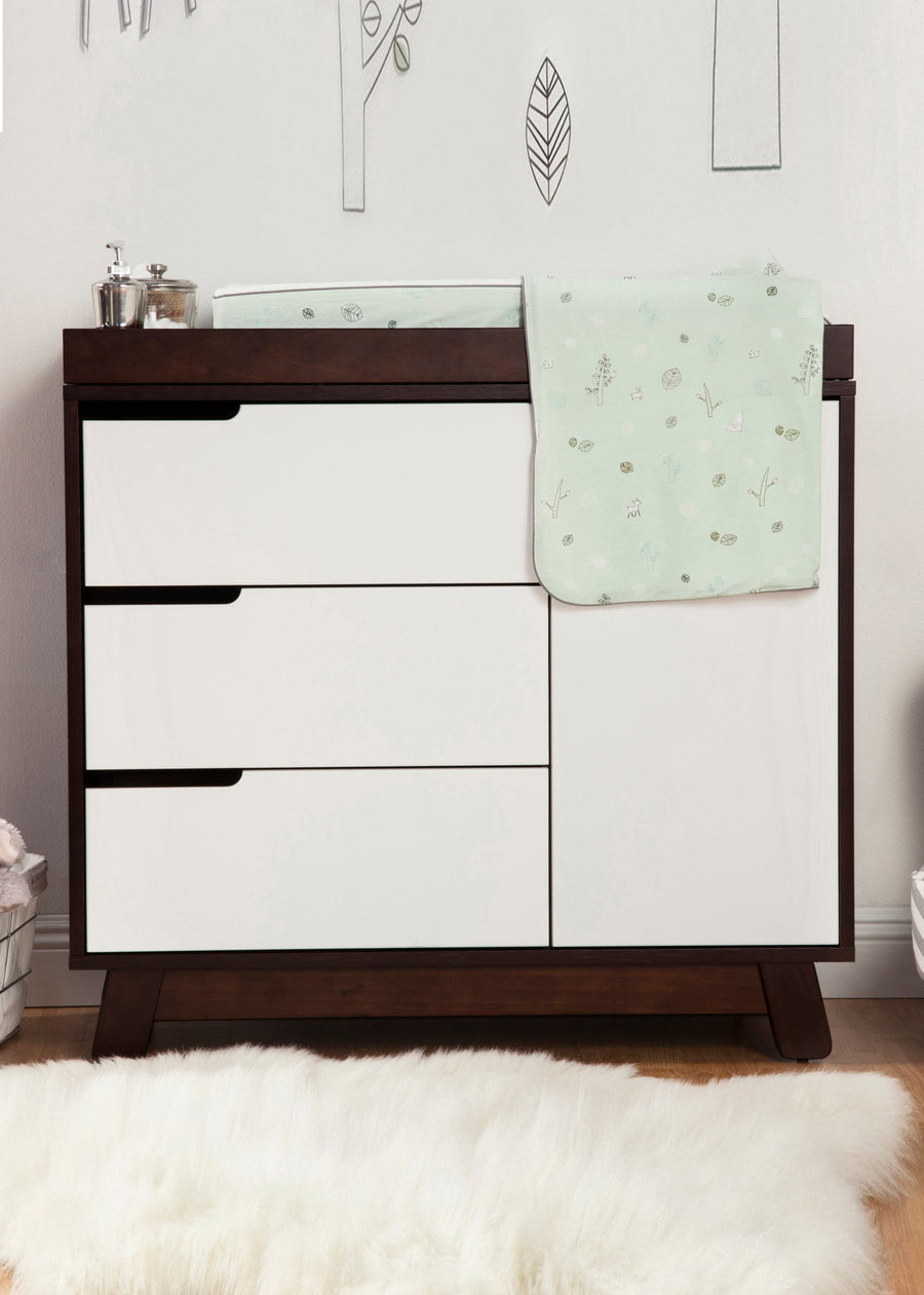 HUDSON CHANGER DRESSER - ESPRESSO/WHITE