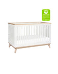SCOOT 3-IN-1 CONVERTIBLE CRIB WITH TODDLER BED CONVERSION KIT