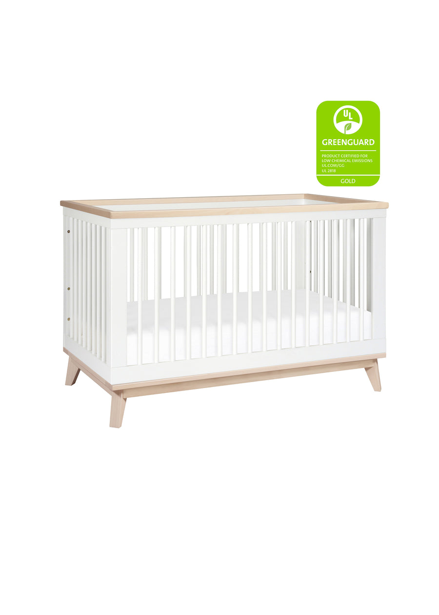 SCOOT 3-IN-1 CONVERTIBLE CRIB WITH TODDLER BED CONVERSION KIT