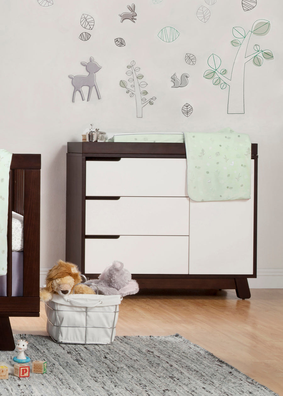 HUDSON CHANGER DRESSER - ESPRESSO/WHITE