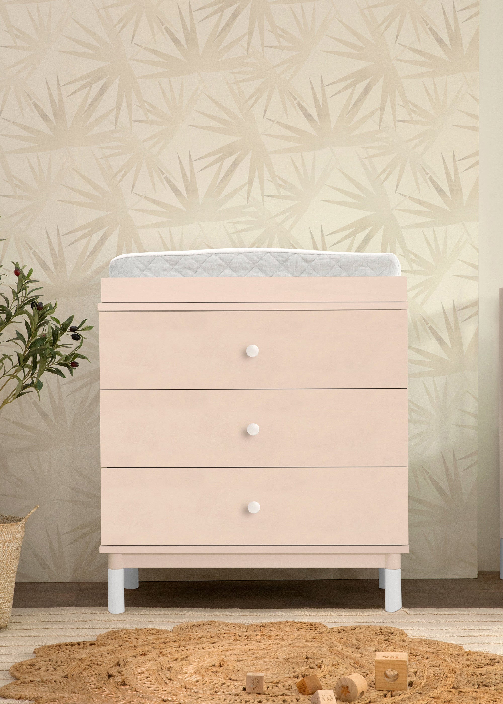 GELATO 3 DRAWER CHANGER DRESSER - WASHED NATURAL