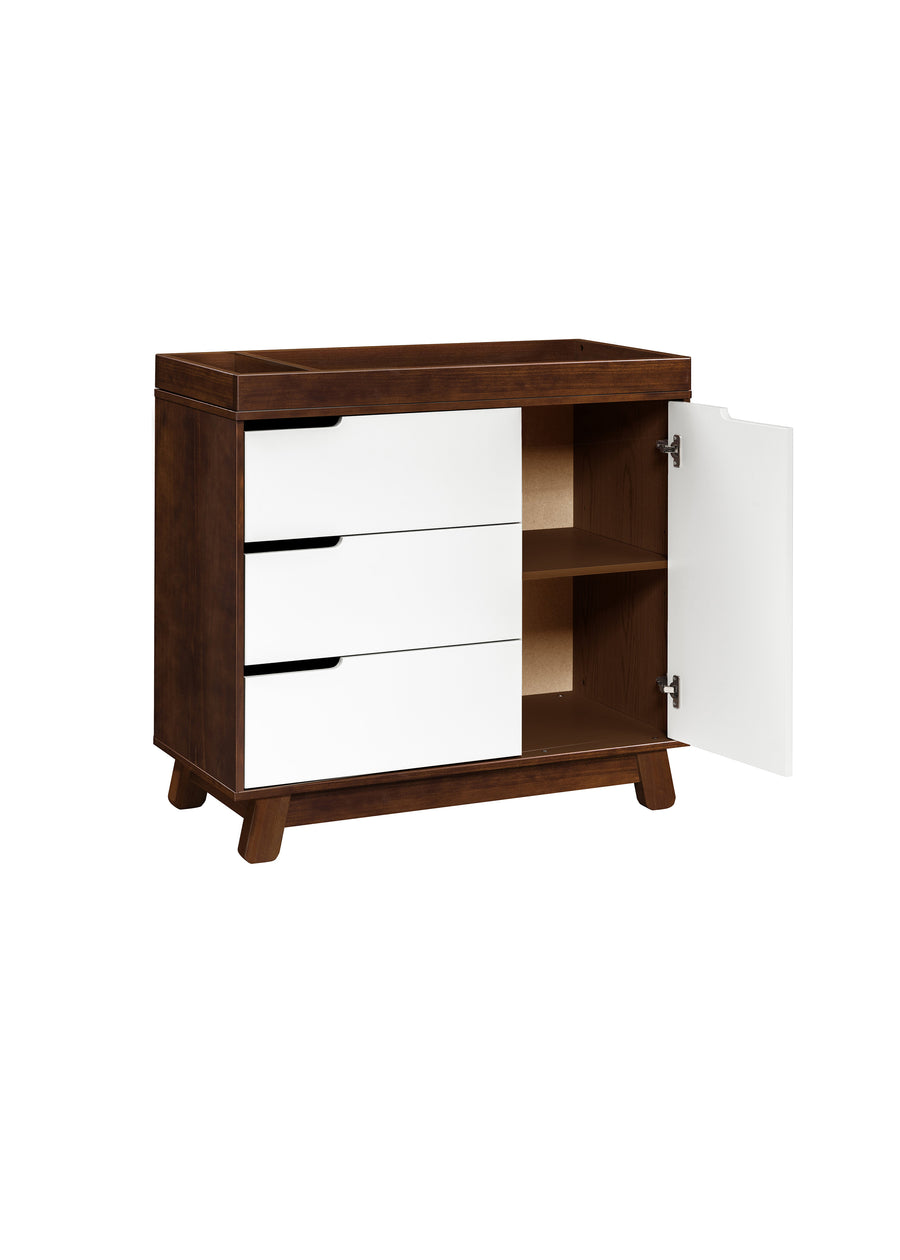 HUDSON CHANGER DRESSER - ESPRESSO/WHITE
