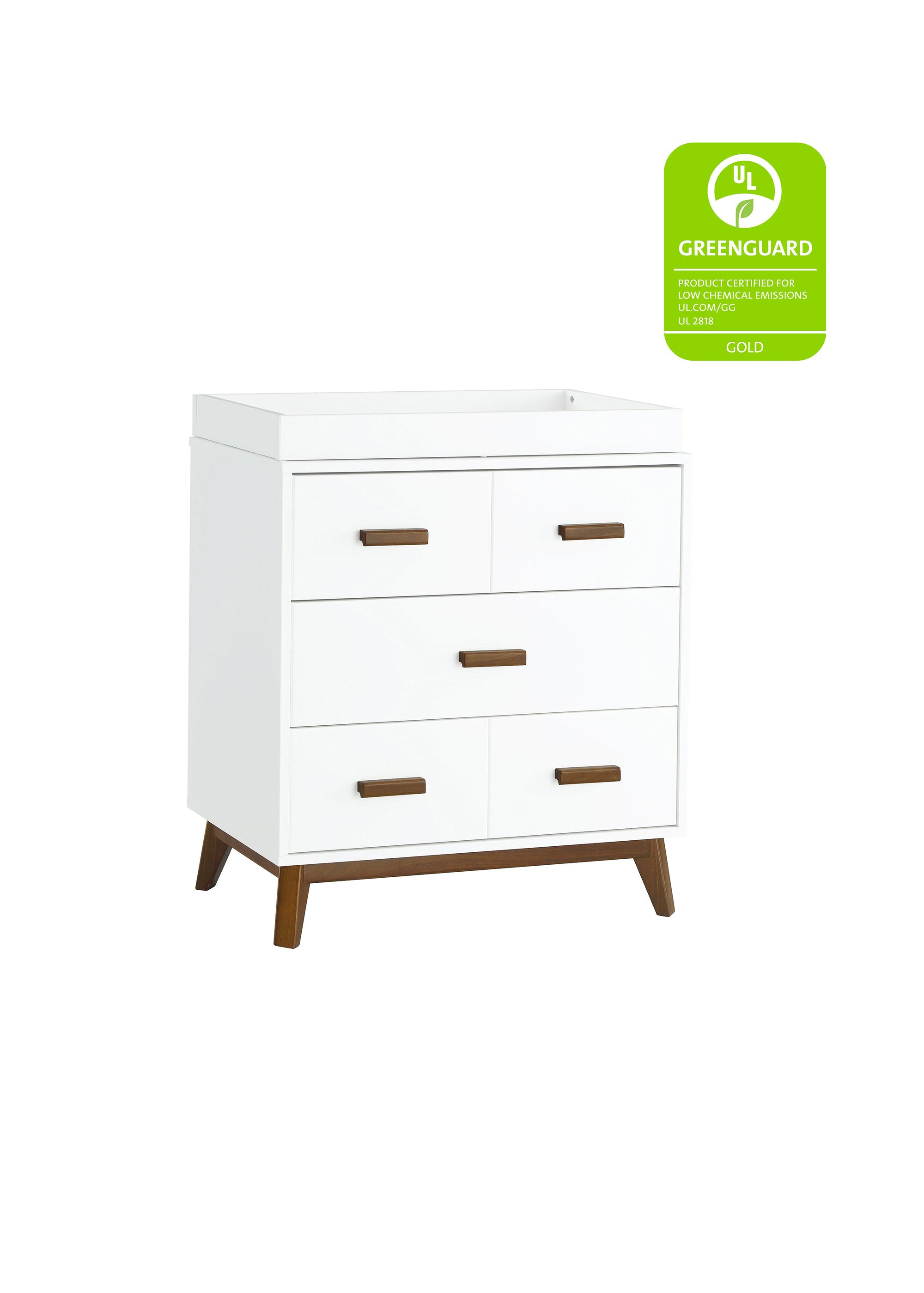 SCOOT 3-DRAWER CHANGER DRESSER WITH REMOVABLE CHANGING TRAY - COLOR OPTIONS