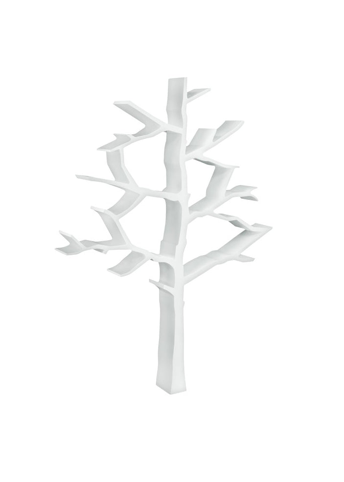 TREE BOOKCASE IN WHITE