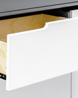 HUDSON CHANGER DRESSER - GREY/WHITE