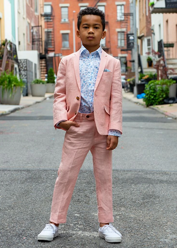 PASTEL MOD SUIT - ROSEWATER
