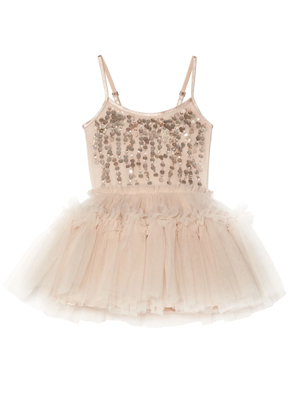 GOLDEN FLURRY TUTU DRESS