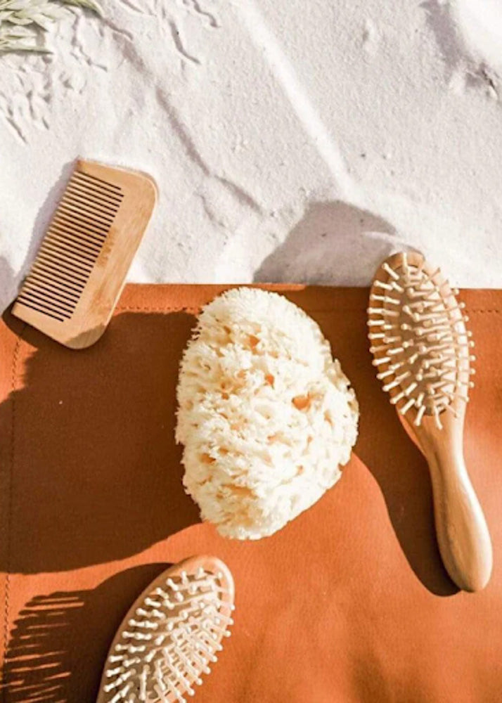3 PIECE BAMBOO BRUSH SET