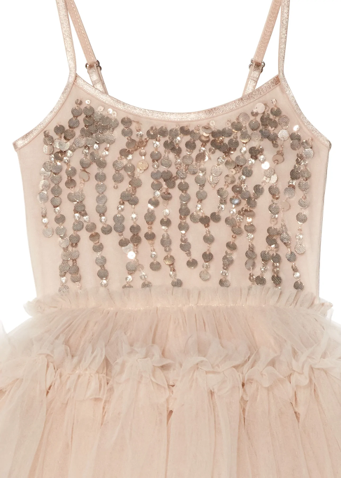 GOLDEN FLURRY TUTU DRESS