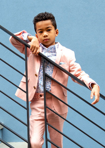 PASTEL MOD SUIT - ROSEWATER