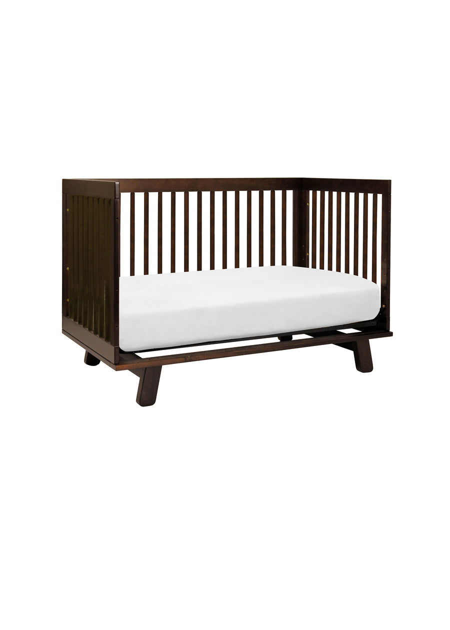 HUDSON 3-IN-1 CONVERTIBLE CRIB WITH TODDLER BED CONVERSION KIT - ESPRESSO