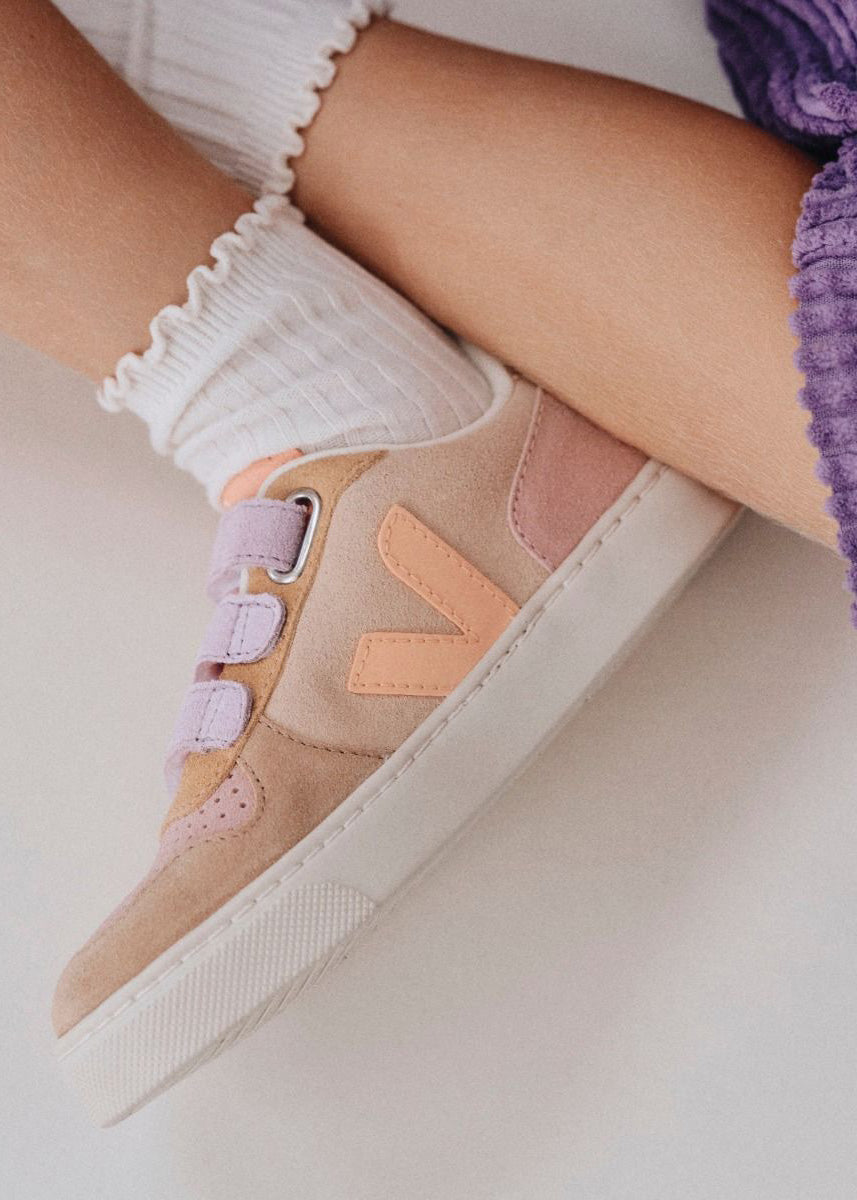 V-10 MULTI VELCRO SNEAKER - SABLE