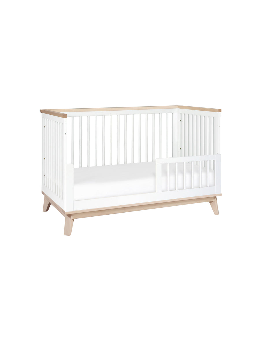 SCOOT 3-IN-1 CONVERTIBLE CRIB WITH TODDLER BED CONVERSION KIT