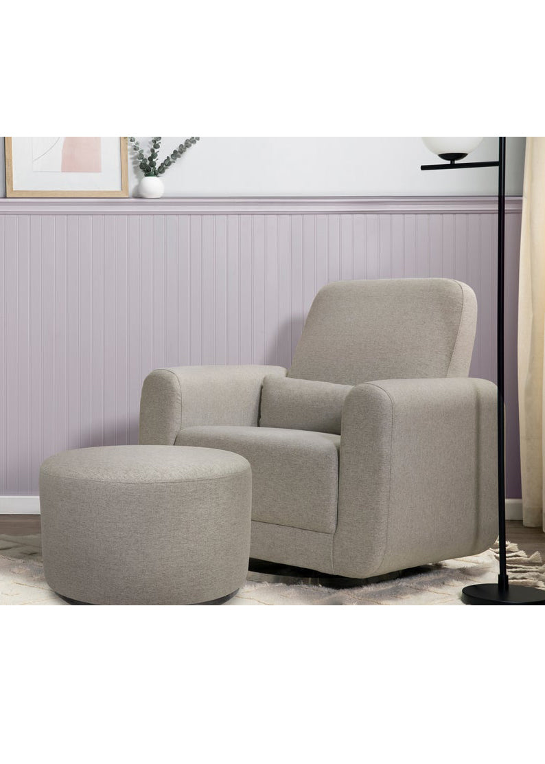 TUBA GLIDING OTTOMAN IN ECO-PERFORMANCE FABRIC - COLOR OPTIONS