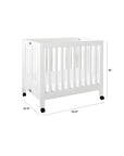 ORIGAMI MINI CRIB - WHITE