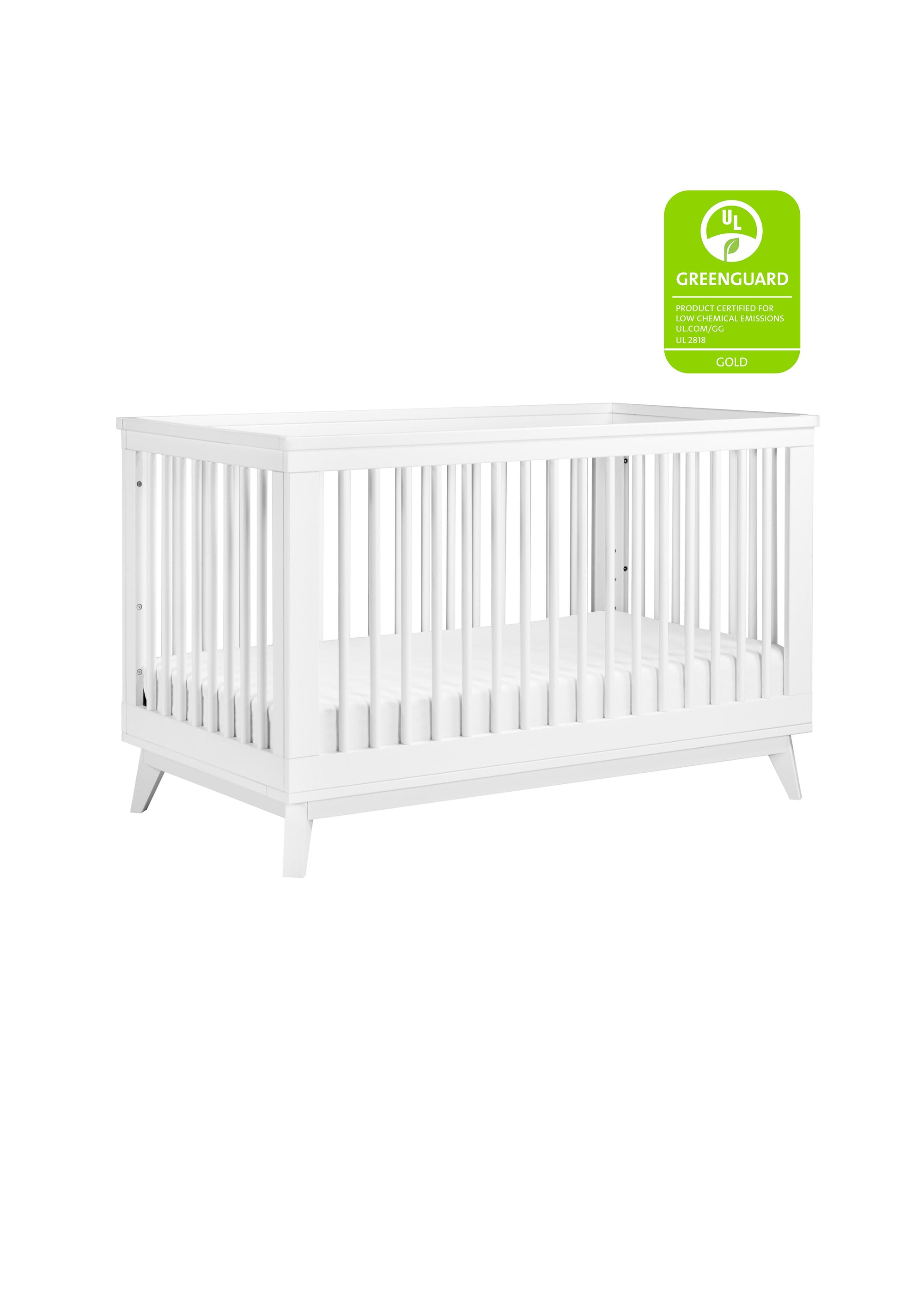 SCOOT 3-IN-1 CONVERTIBLE CRIB WITH TODDLER BED CONVERSION KIT