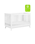 SCOOT 3-IN-1 CONVERTIBLE CRIB WITH TODDLER BED CONVERSION KIT