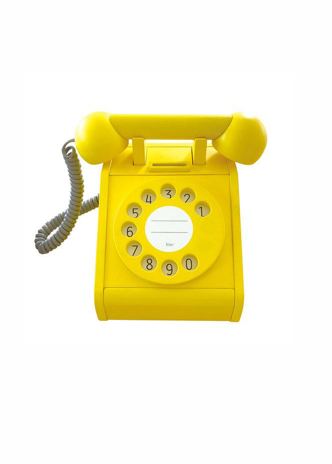 KIKO+ PLAY TELEPHONE - YELLOW