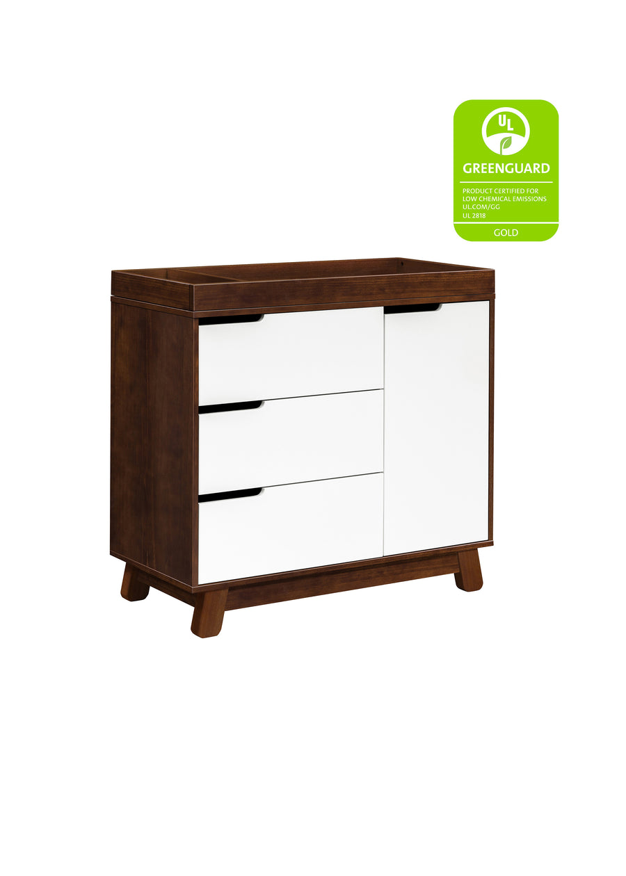HUDSON CHANGER DRESSER - ESPRESSO/WHITE